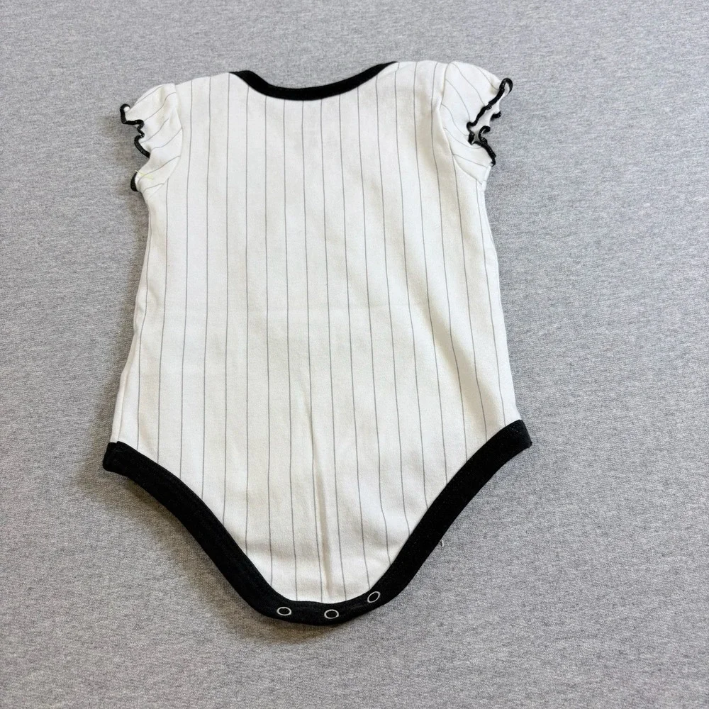 MLB Genuine Merchandise Gray Colorado Rockies Bodysuit 3-6 Months Short Sleeve